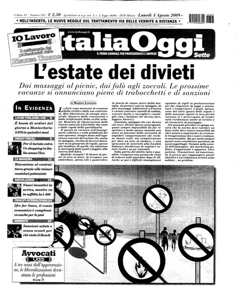 Italia oggi : quotidiano di economia finanza e politica